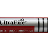 UltraFire FLB 18650 3000mAh 3.7V High-Capacity Protected Lithium Ion (Li-ion) Button Top Battery - Priced Per Cell
