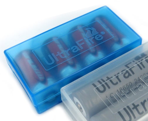 UltraFire Battery Case Holds: 4 x CR123A or 2 x 18650