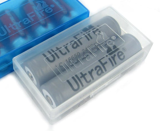 UltraFire Battery Case Holds: 4 x CR123A or 2 x 18650