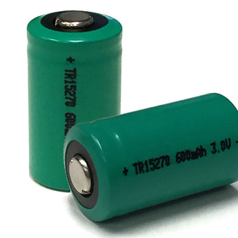 UltraFire UF CR2 (2PK) 600mAh 3.0V Lithium Ion (LiFePO4) Unprotected Batteries - 2 Pieces