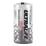 UltraLife UB123A CR123A 1650mAh 3V Lithium (LiMnO2) Button Top Photo Battery - Bulk - Made in the USA