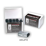 UltraLife U9VL-J-P-10CP 9V 1200mAh Lithium Primary (LiMnO2) Batteries - Snap Connectors - 10-Battery Contractor Pack