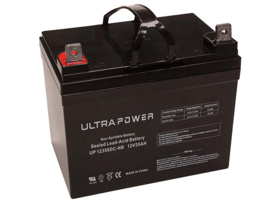 UltraPower UP12350NB 35Ah 12V Rechargeable Sealed Lead Acid (SLA) Battery - NB Terminal