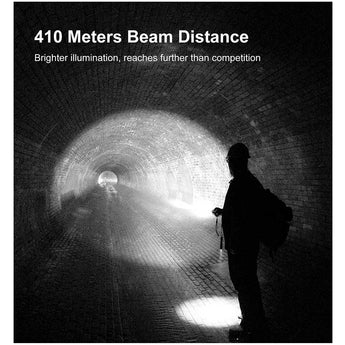 Klarus XT11GT Pro V2.0 USB-C Rechargeable Tactical LED Flashlight - Luminus SST-70 - 3300 Lumens - Uses 2 x CR123A or 1 x 18650 (Included) - Black or Wolf Grey