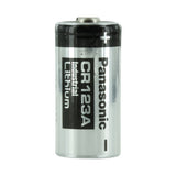 Panasonic CR123A (2400PK) 1550mAh 3V Lithium Primary (LiMNO2) Button Top Photo Batteries - Case of 2400
