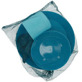 Ultimate Survival Technologies PackWare Dish Set - Includes Plate, Bowl, Cup, Fork, Knife and Spoon for Camping - Orange