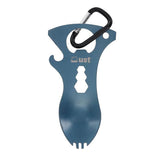 Ultimate Survival Technologies Spork Multi-Tool - 5 Total Tools - Stainless Steel
