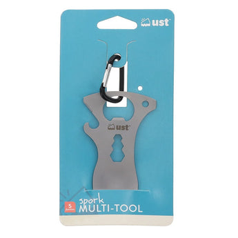 Ultimate Survival Technologies Spork Multi-Tool - 5 Total Tools - Stainless Steel