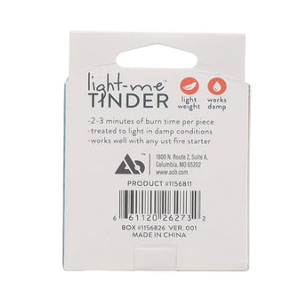 Ultimate Survival Technologies Light-Me Tinder / Fire Starting Fibers - 8-Count Retail Card