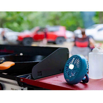 Ultimate Survival Technologies Brila USB Rechargeable Fan and Light 1.0 - Uses Built-In Battery Pack