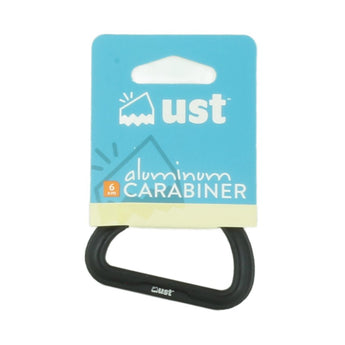 Ultimate Survival Technologies Aluminum Carabiner - Black