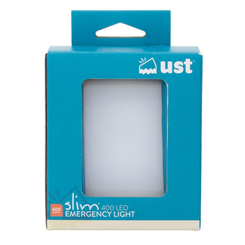 Ultimate Survival Technologies Slim 400 Rechargeable LED Emergency Light - Uses Built-In Li-ion Battery Pack