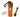 Ultimate Survival Technologies Stoke Kit / Fire Starter - Includes Flints and Tinder Pieces - Orange (20-02031-02)
