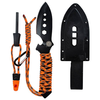 Ultimate Survival Technologies ParaShark PRO Knife - 3 Total Tools - Includes Sheath (20-12470)