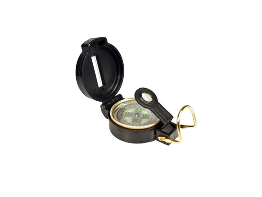 Ultimate Survival Technologies Lensatic Compass with Glow-in-the-Dark Directional Letters - Black (20-310-DC45)