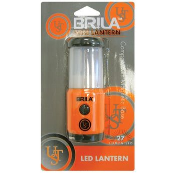 Ultimate Survival Technologies Brila Mini Lantern - 0.5W LED - 27 Lumens - Uses 2 x AAs - Orange (20-AWR05WL03-08)
