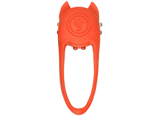 Ultimate Survival Technologies Critter Light with Flexible Rubber Body - Red and White LEDS - Includes 2 x CR2032s - Orange (20-02138-08)