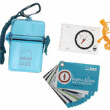 Ultimate Survival Technologies Learn and Live Way Finding Kit Combo - Pairs Pocket Guide with Compass