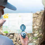 Ultimate Survival Technologies Lensatic Compass with Glow-in-the-Dark Directional Letters