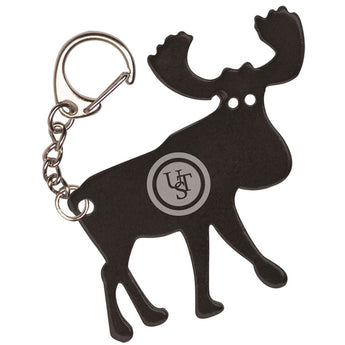 Ultimate Survival Technologies Moose Bottle Opener Keychain - Black (20-12100)