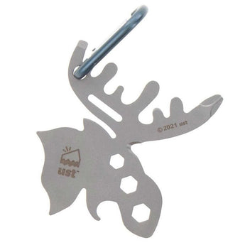 Ultimate Survival Technologies Tool A Long Moose Multi-Tool - Stainless Steel - 5 Total Tools - TSA-Compliant