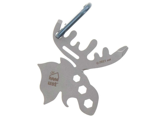 Ultimate Survival Technologies Tool A Long Moose Multi-Tool - Stainless Steel - 5 Total Tools - TSA-Compliant