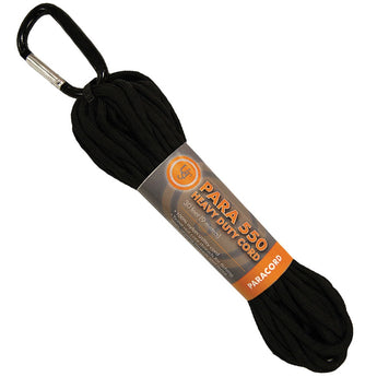 Ultimate Survival Technologies Paracord 550 Hank - 30 Feet - Black