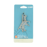 Ultimate Survival Technologies Tool A Long Micro Dog Multi-Tool - Stainless Steel - 5 Total Tools - TSA-Compliant