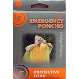 Ultimate Survival Technologies Emergency Poncho - 40 x 50-inch Rainwear - Clear (20-310-CP)