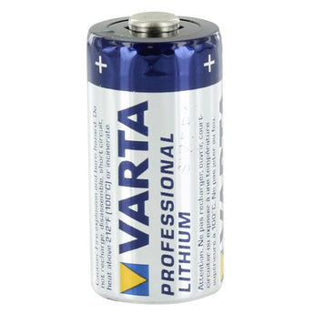 Varta Professional 6205 CR123A 1430mAh 3V Lithium (LiMnO2) Photo Batteries - Bulk