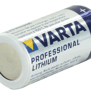 Varta Professional 6205 CR123A 1430mAh 3V Lithium (LiMnO2) Photo Batteries - Bulk