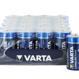 Varta Long Life Power D 1.5V Alkaline Button Top Batteries - Retail Packaging, Sold Individually