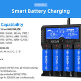 XTAR Dragon VP4L Plus 4 Slot Professional Battery Charger and Tester