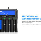 XTAR Dragon VP4L Plus 4 Slot Professional Battery Charger and Tester