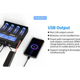 XTAR Dragon VP4L Plus 4 Slot Professional Battery Charger and Tester