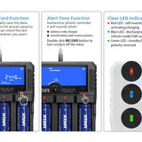 XTAR Dragon VP4L Plus 4 Slot Professional Battery Charger and Tester