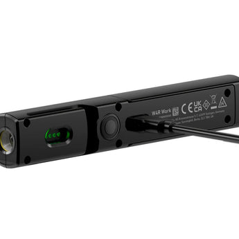 Ledlenser 502733 W4R Work Rechargeable LED Flashlight - 220 Lumens - Uses Li-ion Battery Pack