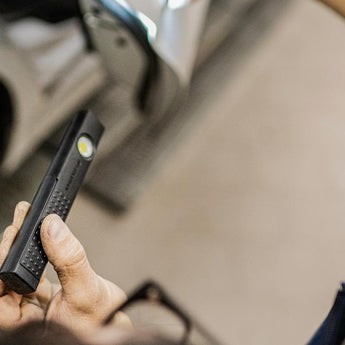 Ledlenser 502733 W4R Work Rechargeable LED Flashlight - 220 Lumens - Uses Li-ion Battery Pack