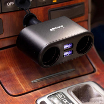 Wagan TravelCharge 2DC + 2USB Adapter