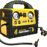 Wagan Tech 2464 Power Dome LT - 300 Amp Jump Starter with 260 PSI Air Compressor and 200 Watt Power Inverter - 12Ah SLA Battery