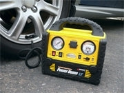 Wagan Tech 2464 Power Dome LT - 300 Amp Jump Starter with 260 PSI Air Compressor and 200 Watt Power Inverter - 12Ah SLA Battery