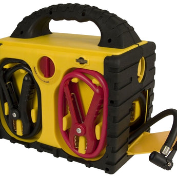 Wagan Tech 2464 Power Dome LT - 300 Amp Jump Starter with 260 PSI Air Compressor and 200 Watt Power Inverter - 12Ah SLA Battery