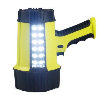 Wagan Brite-Nite 2 Million LED Rechargeable Spotlight Lantern - 600 Lumens - Includes 3.7V 1800mAh Li-ion Battery Pack