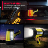 Wagan Brite-Nite 2 Million LED Rechargeable Spotlight Lantern - 600 Lumens - Includes 3.7V 1800mAh Li-ion Battery Pack