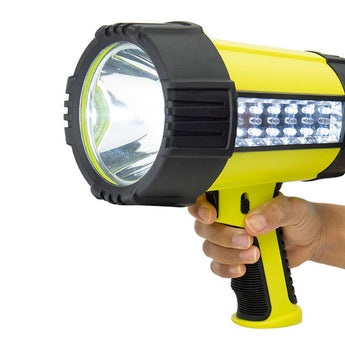 Wagan Brite-Nite 2 Million LED Rechargeable Spotlight Lantern - 600 Lumens - Includes 3.7V 1800mAh Li-ion Battery Pack