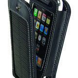 Wagan 2561 Exec Duo-Solar iPhone Charger/Leather Case