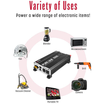 Wagan Pure Line 1000W Pure Sine Inverter (ETL) - 24V