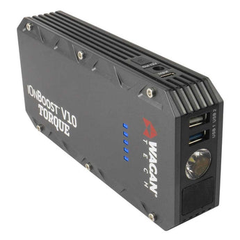 Wagan iOnBoost V10 TORQUE Jump Starter, Power Bank and LED Flashlight