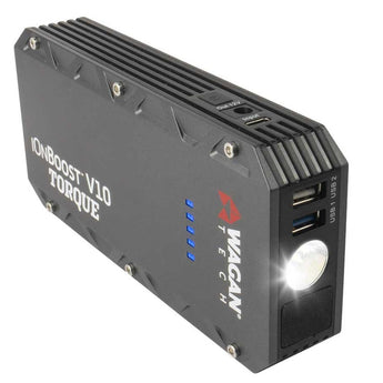 Wagan iOnBoost V10 TORQUE Jump Starter, Power Bank and LED Flashlight