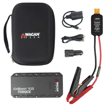 Wagan iOnBoost V10 TORQUE Jump Starter, Power Bank and LED Flashlight